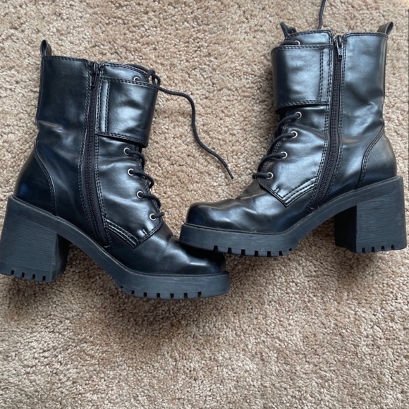 Mudd Y2K vintage combat boots 😎 - Picture 3 of 8
